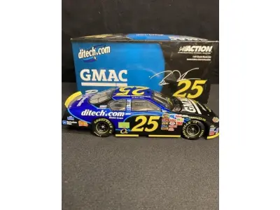 01 RARA MINIATURA BRIAN VICKERS #25 1/24TH GMAC RACING 2004, METAL SUPER CONSERVADA PARECE NOVA, ITEM COMPRADO EM GAREGEM DE ANTIGUIDADES NOS EUA. ITEM DE COLEÇAO. (NO ESTADO) ATENÇÃO! FAZER A VISITAÇÃO ANTES DE ARREMATAR, NÃO SABEMOS SE FUNCIONA, LEILÃO NÃO TEM GARANTIA E NEM DEVOLUÇÃO, SUJEITO A POSSÍVEIS AVARIAS VISÍVEIS/OCULTAS E/OU AUSÊNCIA DE COMPONENTES.