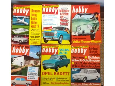 LOTE 211 - 01 RARA COLEÇÃO DE REVISTA HOBBY ANOS 60 SÃO 74 REVISTAS , EM EXCELENTE ESTADO,SEM RASURAS.