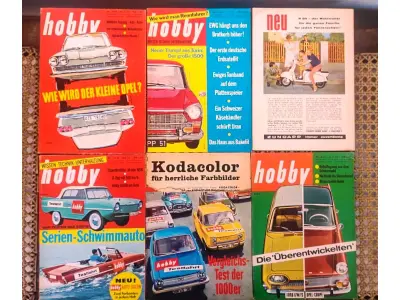 01 RARA COLEÇÃO DE REVISTA HOBBY ANOS 60 SÃO 74 REVISTAS , EM EXCELENTE ESTADO,SEM RASURAS.