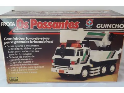 01 ANTIGO CAMINHÃO GUINCHO SÉRIE OS POSSANTES ESTRELA ANOS 80 USADO OS POSSANTES. (NO ESTADO) ATENÇÃO! FAZER A VISITAÇÃO ANTES DE ARREMATAR, NÃO SABEMOS SE FUNCIONA, LEILÃO NÃO TEM GARANTIA E NEM DEVOLUÇÃO, SUJEITO A POSSÍVEIS AVARIAS VISÍVEIS/OCULTAS E/OU AUSÊNCIA DE COMPONENTES.