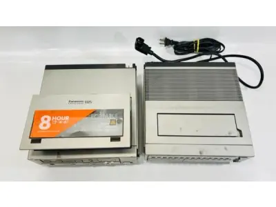 LOTE 241 - 01 VÍDEO CASSETTE RECORDER PORTABLE PV-5000 OOM PROGRAMMABLE TUNER/TIMER MODELO PV-A500. P. (NO ESTADO) ATENÇÃO! FAZER A VISITAÇÃO ANTES DE ARREMATAR, NÃO SABEMOS SE FUNCIONA, LEILÃO NÃO TEM GARANTIA E NEM DEVOLUÇÃO, SUJEITO A POSSÍVEIS AVARIAS VISÍVEIS/OCULTAS E/OU AUSÊNCIA DE COMPONENTES.