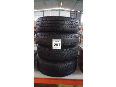 LOTE 297 - 04 PNEUS REMOLD 185/70 R14. (NO ESTADO) ATENÇÃO! FAZER A VISITAÇÃO ANTES DE ARREMATAR, NÃO SABEMOS SE FUNCIONA, LEILÃO NÃO TEM GARANTIA E NEM DEVOLUÇÃO, SUJEITO A POSSÍVEIS AVARIAS VISÍVEIS/OCULTAS E/OU AUSÊNCIA DE COMPONENTES.