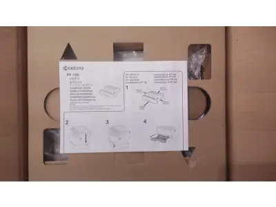 LOTE 409 - 01 BANDEJA PF 120 KYOCERA NOSSA SEM USO  - ALIMENTADOR 250 FOLHAS. (NO ESTADO) ATENÇÃO! FAZER A VISITAÇÃO ANTES DE ARREMATAR, NÃO SABEMOS SE FUNCIONA, LEILÃO NÃO TEM GARANTIA E NEM DEVOLUÇÃO, SUJEITO A POSSÍVEIS AVARIAS VISÍVEIS/OCULTAS E/OU AUSÊNCIA DE COMPONENTES.