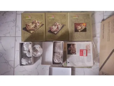 LOTE 424 - 01 COLEÇÃO DE MONTAR FASCÍCULOS T REX DA SALVAR COM 50 REVISITAS,MAIS ALGUNS ITENS DA IDADE MÉDIA DELE PRADO. (NO ESTADO) ATENÇÃO! FAZER A VISITAÇÃO ANTES DE ARREMATAR, NÃO SABEMOS SE FUNCIONA, LEILÃO NÃO TEM GARANTIA E NEM DEVOLUÇÃO, SUJEITO A POSSÍVEIS AVARIAS VISÍVEIS/OCULTAS E/OU AUSÊNCIA DE COMPONENTES.