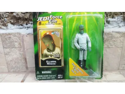 01 STAR WARS ELLORRS MADAK 10CM HASBRO POWER OF THE JEDI NOVO LACRADO,ITEM COMPRADO EM GARAGENS DE ANTIGUIDADES NOS EUA. (NO ESTADO) ATENÇÃO! FAZER A VISITAÇÃO ANTES DE ARREMATAR, NÃO SABEMOS SE FUNCIONA, LEILÃO NÃO TEM GARANTIA E NEM DEVOLUÇÃO, SUJEITO A POSSÍVEIS AVARIAS VISÍVEIS/OCULTAS E/OU AUSÊNCIA DE COMPONENTES.