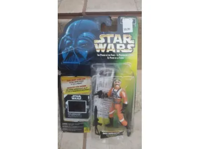 01 FIGURA DE AÇÃO STAR WARS BIGGS DARKLIGHTER 1997 POWER OF THE FORCE FREEZE FRAME,NOVA NA EMBALGEM, ITEM COMPRADO EM GARAGENS DE ANTIGUIDADES NOS EUA. (NO ESTADO) ATENÇÃO! FAZER A VISITAÇÃO ANTES DE ARREMATAR, NÃO SABEMOS SE FUNCIONA, LEILÃO NÃO TEM GARANTIA E NEM DEVOLUÇÃO, SUJEITO A POSSÍVEIS AVARIAS VISÍVEIS/OCULTAS E/OU AUSÊNCIA DE COMPONENTES.