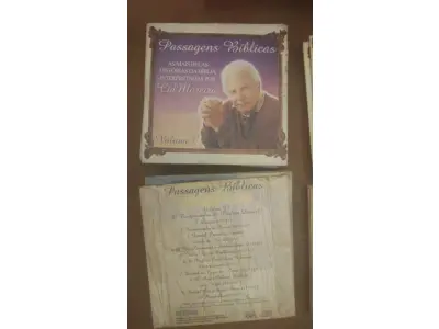 LOTE 468 - 01 CD CID MOREIRA PASSAGENS BÍBLICAS - COLEÇÃO COM 24 VOL. (NO ESTADO) ATENÇÃO! FAZER A VISITAÇÃO ANTES DE ARREMATAR, NÃO SABEMOS SE FUNCIONA, LEILÃO NÃO TEM GARANTIA E NEM DEVOLUÇÃO, SUJEITO A POSSÍVEIS AVARIAS VISÍVEIS/OCULTAS E/OU AUSÊNCIA DE COMPONENTES.