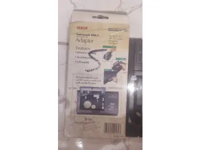 LOTE 500 - 01 LOTE COM DOIS ADAPTADORES DE FITA VHS DE FILMADORA PARA VIDEOCASSETE. (NO ESTADO) ATENÇÃO! FAZER A VISITAÇÃO ANTES DE ARREMATAR, NÃO SABEMOS SE FUNCIONA, LEILÃO NÃO TEM GARANTIA E NEM DEVOLUÇÃO, SUJEITO A POSSÍVEIS AVARIAS VISÍVEIS/OCULTAS E/OU AUSÊNCIA DE COMPONENTES.