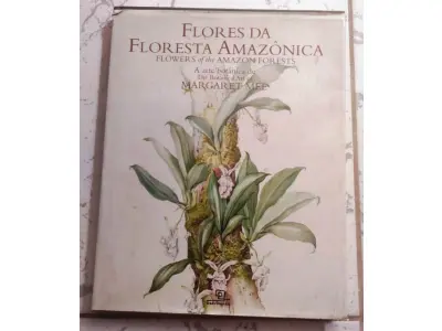 LOTE 474 - 01 RARO LIVRO FLORES DA FLORESTA AMAZÔNICA CAPA DURA. (NO ESTADO) ATENÇÃO! FAZER A VISITAÇÃO ANTES DE ARREMATAR, NÃO SABEMOS SE FUNCIONA, LEILÃO NÃO TEM GARANTIA E NEM DEVOLUÇÃO, SUJEITO A POSSÍVEIS AVARIAS VISÍVEIS/OCULTAS E/OU AUSÊNCIA DE COMPONENTES.