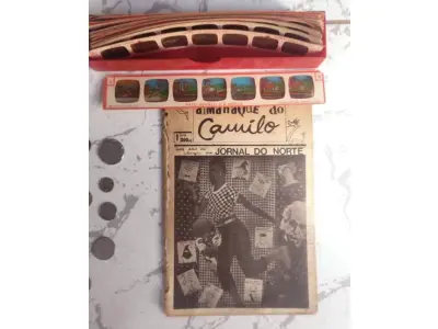 LOTE COM ITENS COLECIONADOR ADESIVOS CARTÕES ANTIGOS NOTAS MOEDAS SLIDES DESENHOS ANTIGOS. (NO ESTADO) ATENÇÃO! FAZER A VISITAÇÃO ANTES DE ARREMATAR, NÃO SABEMOS SE FUNCIONA, LEILÃO NÃO TEM GARANTIA E NEM DEVOLUÇÃO, SUJEITO A POSSÍVEIS AVARIAS VISÍVEIS/OCULTAS E/OU AUSÊNCIA DE COMPONENTES.