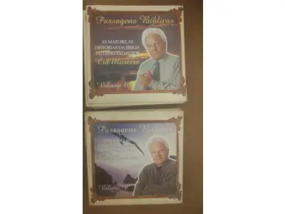01 CD CID MOREIRA PASSAGENS BÍBLICAS - COLEÇÃO COM 24 VOL. (NO ESTADO) ATENÇÃO! FAZER A VISITAÇÃO ANTES DE ARREMATAR, NÃO SABEMOS SE FUNCIONA, LEILÃO NÃO TEM GARANTIA E NEM DEVOLUÇÃO, SUJEITO A POSSÍVEIS AVARIAS VISÍVEIS/OCULTAS E/OU AUSÊNCIA DE COMPONENTES.