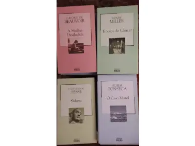LOTE 470 - 01 COLEÇÃO COMPLETA BIBLIOTECA FOLHA - CLÁSSICOS DO SÉCULO XX. (NO ESTADO) ATENÇÃO! FAZER A VISITAÇÃO ANTES DE ARREMATAR, NÃO SABEMOS SE FUNCIONA, LEILÃO NÃO TEM GARANTIA E NEM DEVOLUÇÃO, SUJEITO A POSSÍVEIS AVARIAS VISÍVEIS/OCULTAS E/OU AUSÊNCIA DE COMPONENTES.