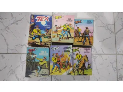 LOTE 467 - 01 LOTE GIBIS ANTIGOS TEX EDITORA GLOBO COM 150 GIBIS. (NO ESTADO) ATENÇÃO! FAZER A VISITAÇÃO ANTES DE ARREMATAR, NÃO SABEMOS SE FUNCIONA, LEILÃO NÃO TEM GARANTIA E NEM DEVOLUÇÃO, SUJEITO A POSSÍVEIS AVARIAS VISÍVEIS/OCULTAS E/OU AUSÊNCIA DE COMPONENTES.