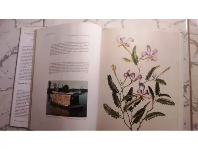 LOTE 474 - 01 RARO LIVRO FLORES DA FLORESTA AMAZÔNICA CAPA DURA. (NO ESTADO) ATENÇÃO! FAZER A VISITAÇÃO ANTES DE ARREMATAR, NÃO SABEMOS SE FUNCIONA, LEILÃO NÃO TEM GARANTIA E NEM DEVOLUÇÃO, SUJEITO A POSSÍVEIS AVARIAS VISÍVEIS/OCULTAS E/OU AUSÊNCIA DE COMPONENTES.