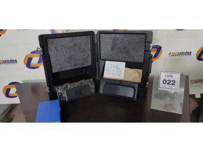 01 MALETA PARA COLETA DE DIGITAIS FRINGERPRINT TAKING KIT. (NO ESTADO EM QUE SE ENCONTRA. SUJEITO A AVARIAS OCULTAS/VISÍVEIS.)