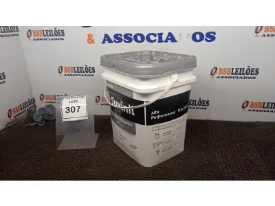 LOTE 307 - 01 BALDE DE TINTA ACRÍLICA INTERIOR DE 18L NA COR FOSCO BRANCO MARCA SUVINIL. (NO ESTADO) ATENÇÃO! FAZER A VISITAÇÃO ANTES DE ARREMATAR, NÃO SABEMOS SE FUNCIONA. LEILÃO NÃO TEM GARANTIA E NEM DEVOLUÇÃO, SUJEITO A POSSÍVEIS AVARIAS VISÍVEIS/OCULTAS E/OU AUSÊNCIA DE COMPONENTES.