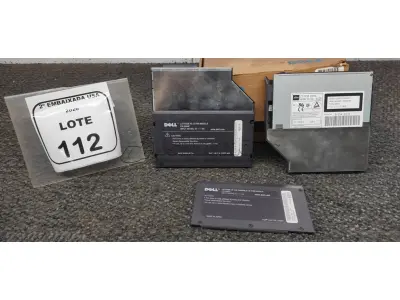 01 MÓDULO CD VARIÁVEL LATITUDE CP24X (VARIABLE CDROM MODULE). (NO ESTADO EM QUE SE ENCONTRA. SUJEITO A AVARIAS OCULTAS/VISÍVEIS.)