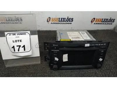 01 APARELHO DE SOM MULTIMIDIA AUTOMOTIVO. (NO ESTADO) ATENÇÃO! FAZER A VISITAÇÃO ANTES DE ARREMATAR, NÃO SABEMOS SE FUNCIONA, LEILÃO NÃO TEM GARANTIA E NEM DEVOLUÇÃO, SUJEITO A POSSÍVEIS AVARIAS VISÍVEIS/OCULTAS E/OU AUSÊNCIA DE COMPONENTES.