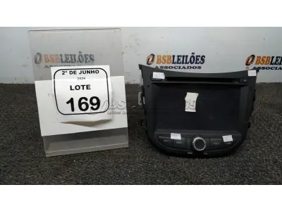 01 APARELHO DE SOM MULTIMIDIA AUTOMOTIVO. (NO ESTADO) ATENÇÃO! FAZER A VISITAÇÃO ANTES DE ARREMATAR, NÃO SABEMOS SE FUNCIONA, LEILÃO NÃO TEM GARANTIA E NEM DEVOLUÇÃO, SUJEITO A POSSÍVEIS AVARIAS VISÍVEIS/OCULTAS E/OU AUSÊNCIA DE COMPONENTES.