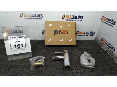 01 TORNEIRA MISTURADOR MARCA PRIZI COM ACESSÓRIOS. (NO ESTADO) ATENÇÃO! FAZER A VISITAÇÃO ANTES DE ARREMATAR, NÃO SABEMOS SE FUNCIONA, LEILÃO NÃO TEM GARANTIA E NEM DEVOLUÇÃO, SUJEITO A POSSÍVEIS AVARIAS VISÍVEIS/OCULTAS E/OU AUSÊNCIA DE COMPONENTES.