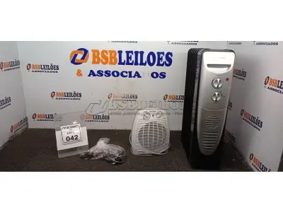 02 AQUECEDORES 220V MODELOS DIVERSOS MARCA MONDIAL. (NO ESTADO) ATENÇÃO! FAZER A VISITAÇÃO ANTES DE ARREMATAR, NÃO SABEMOS SE FUNCIONA, LEILÃO NÃO TEM GARANTIA E NEM DEVOLUÇÃO, SUJEITO A POSSÍVEIS AVARIAS VISÍVEIS/OCULTAS E/OU AUSÊNCIA DE COMPONENTES.