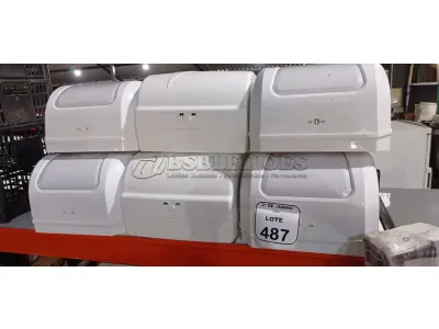 09 DISPENSES DE PAPEL. (NO ESTADO) ATENÇÃO! FAZER A VISITAÇÃO ANTES DE ARREMATAR, NÃO SABEMOS SE FUNCIONA, LEILÃO NÃO TEM GARANTIA E NEM DEVOLUÇÃO, SUJEITO A POSSÍVEIS AVARIAS VISÍVEIS/OCULTAS E/OU AUSÊNCIA DE COMPONENTES.