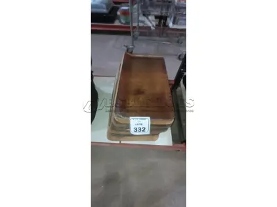 20 PLACAS DE MADEIRA. (NO ESTADO) ATENÇÃO! FAZER A VISITAÇÃO ANTES DE ARREMATAR, NÃO SABEMOS SE FUNCIONA, LEILÃO NÃO TEM GARANTIA E NEM DEVOLUÇÃO, SUJEITO A POSSÍVEIS AVARIAS VISÍVEIS/OCULTAS E/OU AUSÊNCIA DE COMPONENTES.