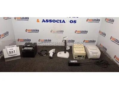 03 IMPRESSORAS DE CUPOM E 01 LEITORA DE CÓDIGO DE BARRAS DE MARCAS E MODELOS DIVERSOS. (NO ESTADO) ATENÇÃO! FAZER A VISITAÇÃO ANTES DE ARREMATAR, NÃO SABEMOS SE FUNCIONA, LEILÃO NÃO TEM GARANTIA E NEM DEVOLUÇÃO, SUJEITO A POSSÍVEIS AVARIAS VISÍVEIS/OCULTAS E/OU AUSÊNCIA DE COMPONENTES.