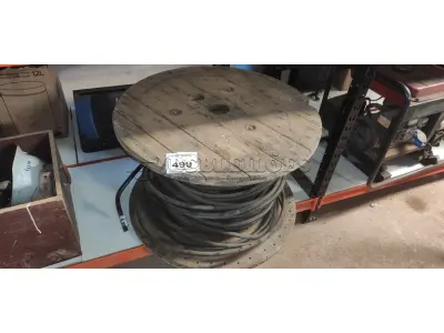 115M DE FIO EM ALUMÍNIO ISOLADO PRETO 0,95MM. (NO ESTADO) ATENÇÃO! FAZER A VISITAÇÃO ANTES DE ARREMATAR, NÃO SABEMOS SE FUNCIONA, LEILÃO NÃO TEM GARANTIA E NEM DEVOLUÇÃO, SUJEITO A POSSÍVEIS AVARIAS VISÍVEIS/OCULTAS E/OU AUSÊNCIA DE COMPONENTES.