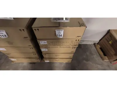 05 CAIXAS COM 04 LUMINÁRIAS COM REATORES ELETRÔNICOS. (NO ESTADO) ATENÇÃO! FAZER A VISITAÇÃO ANTES DE ARREMATAR, NÃO SABEMOS SE FUNCIONA, LEILÃO NÃO TEM GARANTIA E NEM DEVOLUÇÃO, SUJEITO A POSSÍVEIS AVARIAS VISÍVEIS/OCULTAS E/OU AUSÊNCIA DE COMPONENTES.