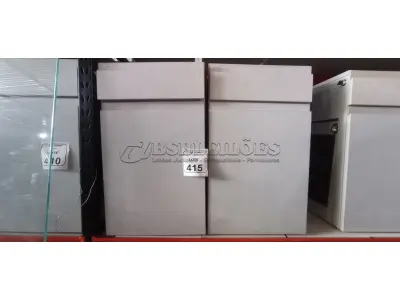 02 ARMÁRIOS PARA CPU COM 01 PORTA E 01 GAVETA. (NO ESTADO) ATENÇÃO! FAZER A VISITAÇÃO ANTES DE ARREMATAR, NÃO SABEMOS SE FUNCIONA, LEILÃO NÃO TEM GARANTIA E NEM DEVOLUÇÃO, SUJEITO A POSSÍVEIS AVARIAS VISÍVEIS/OCULTAS E/OU AUSÊNCIA DE COMPONENTES.