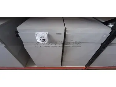 02 ARMÁRIOS PARA CPU COM 01 PORTA E 01 GAVETA. (NO ESTADO) ATENÇÃO! FAZER A VISITAÇÃO ANTES DE ARREMATAR, NÃO SABEMOS SE FUNCIONA, LEILÃO NÃO TEM GARANTIA E NEM DEVOLUÇÃO, SUJEITO A POSSÍVEIS AVARIAS VISÍVEIS/OCULTAS E/OU AUSÊNCIA DE COMPONENTES.