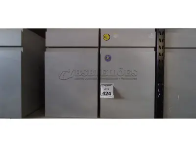 02 ARMÁRIOS PARA CPU COM 01 PORTA E 01 GAVETA. (NO ESTADO) ATENÇÃO! FAZER A VISITAÇÃO ANTES DE ARREMATAR, NÃO SABEMOS SE FUNCIONA, LEILÃO NÃO TEM GARANTIA E NEM DEVOLUÇÃO, SUJEITO A POSSÍVEIS AVARIAS VISÍVEIS/OCULTAS E/OU AUSÊNCIA DE COMPONENTES.