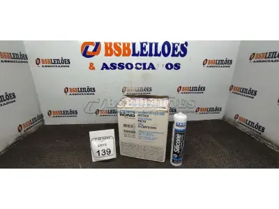 12 BISNAGAS DE ADESIVO SILICONE PRETO 280G CADA MARCA TEK BOND. (NO ESTADO) ATENÇÃO! FAZER A VISITAÇÃO ANTES DE ARREMATAR, NÃO SABEMOS SE FUNCIONA, LEILÃO NÃO TEM GARANTIA E NEM DEVOLUÇÃO, SUJEITO A POSSÍVEIS AVARIAS VISÍVEIS/OCULTAS E/OU AUSÊNCIA DE COMPONENTES.