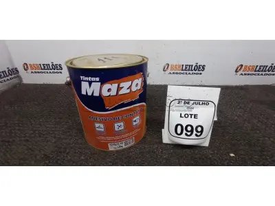 01 LATA DE ADESIVO DE CONTATO 2,80KG MARCA MAZA. (NO ESTADO) ATENÇÃO! FAZER A VISITAÇÃO ANTES DE ARREMATAR, NÃO SABEMOS SE FUNCIONA, LEILÃO NÃO TEM GARANTIA E NEM DEVOLUÇÃO, SUJEITO A POSSÍVEIS AVARIAS VISÍVEIS/OCULTAS E/OU AUSÊNCIA DE COMPONENTES.