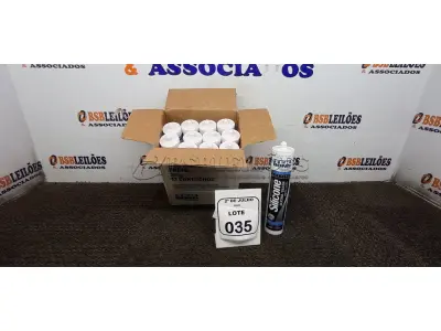 12 BISNAGAS DE ADESIVO SILICONE PRETO 280G CADA MARCA TEK BOND. (NO ESTADO) ATENÇÃO! FAZER A VISITAÇÃO ANTES DE ARREMATAR, NÃO SABEMOS SE FUNCIONA, LEILÃO NÃO TEM GARANTIA E NEM DEVOLUÇÃO, SUJEITO A POSSÍVEIS AVARIAS VISÍVEIS/OCULTAS E/OU AUSÊNCIA DE COMPONENTES.