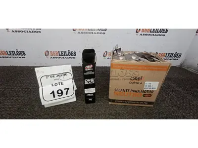 12 BISNAGAS DE ADESIVO DE SILICONE NEUTRO PARA MOTOR DE 70G MARCA ORBI QUÍMICA. (NO ESTADO) ATENÇÃO! FAZER A VISITAÇÃO ANTES DE ARREMATAR, NÃO SABEMOS SE FUNCIONA, LEILÃO NÃO TEM GARANTIA E NEM DEVOLUÇÃO, SUJEITO A POSSÍVEIS AVARIAS VISÍVEIS/OCULTAS E/OU AUSÊNCIA DE COMPONENTES.