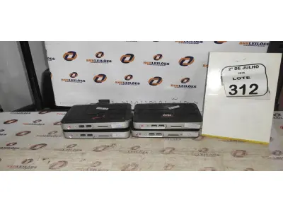 04 MINIS COMPUTADORES TERMINAIS MARCA WYSE SEM FONTE. (NO ESTADO) ATENÇÃO! FAZER A VISITAÇÃO ANTES DE ARREMATAR, NÃO SABEMOS SE FUNCIONA, LEILÃO NÃO TEM GARANTIA E NEM DEVOLUÇÃO, SUJEITO A POSSÍVEIS AVARIAS VISÍVEIS/OCULTAS E/OU AUSÊNCIA DE COMPONENTES.