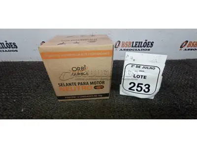 12 BISNAGAS DE ADESIVO DE SILICONE NEUTRO PARA MOTOR DE 70G MARCA ORBI QUÍMICA. (NO ESTADO) ATENÇÃO! FAZER A VISITAÇÃO ANTES DE ARREMATAR, NÃO SABEMOS SE FUNCIONA, LEILÃO NÃO TEM GARANTIA E NEM DEVOLUÇÃO, SUJEITO A POSSÍVEIS AVARIAS VISÍVEIS/OCULTAS E/OU AUSÊNCIA DE COMPONENTES.