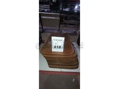 20 PLACAS DE MADEIRA. (NO ESTADO) ATENÇÃO! FAZER A VISITAÇÃO ANTES DE ARREMATAR, NÃO SABEMOS SE FUNCIONA, LEILÃO NÃO TEM GARANTIA E NEM DEVOLUÇÃO, SUJEITO A POSSÍVEIS AVARIAS VISÍVEIS/OCULTAS E/OU AUSÊNCIA DE COMPONENTES.
