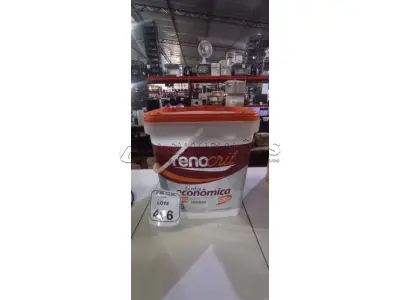 01 BALDE DE TINTA ECONÔMICA 16L NA COR BRANCO NEVE MARCA RENOCRIL. (NO ESTADO) ATENÇÃO! FAZER A VISITAÇÃO ANTES DE ARREMATAR, NÃO SABEMOS SE FUNCIONA, LEILÃO NÃO TEM GARANTIA E NEM DEVOLUÇÃO, SUJEITO A POSSÍVEIS AVARIAS VISÍVEIS/OCULTAS E/OU AUSÊNCIA DE COMPONENTES.