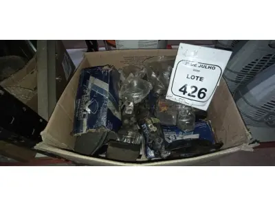 01 LOTE COM VÁRIAS PASTILHAS DE FREIO DE MARCASSE MODELOS DIVERSOS. (NO ESTADO) ATENÇÃO! FAZER A VISITAÇÃO ANTES DE ARREMATAR, NÃO SABEMOS SE FUNCIONA, LEILÃO NÃO TEM GARANTIA E NEM DEVOLUÇÃO, SUJEITO A POSSÍVEIS AVARIAS VISÍVEIS/OCULTAS E/OU AUSÊNCIA DE COMPONENTES.