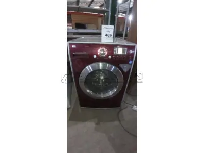 01 LAVA E SECA 220V 10,5KG MARCA LG. (NO ESTADO) ATENÇÃO! FAZER A VISITAÇÃO ANTES DE ARREMATAR, NÃO SABEMOS SE FUNCIONA, LEILÃO NÃO TEM GARANTIA E NEM DEVOLUÇÃO, SUJEITO A POSSÍVEIS AVARIAS VISÍVEIS/OCULTAS E/OU AUSÊNCIA DE COMPONENTES.