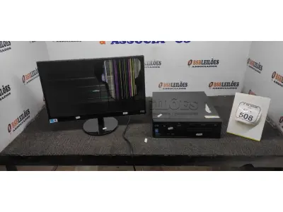 01 MONITOR MARCA AOC E 01 CPU MARCA SAMSUNG. (NO ESTADO) ATENÇÃO! FAZER A VISITAÇÃO ANTES DE ARREMATAR, NÃO SABEMOS SE FUNCIONA, LEILÃO NÃO TEM GARANTIA E NEM DEVOLUÇÃO, SUJEITO A POSSÍVEIS AVARIAS VISÍVEIS/OCULTAS E/OU AUSÊNCIA DE COMPONENTES.