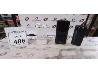 03 POWER BANK DE MARCAS DIVERSAS. (NO ESTADO) ATENÇÃO! FAZER A VISITAÇÃO ANTES DE ARREMATAR, NÃO SABEMOS SE FUNCIONA, LEILÃO NÃO TEM GARANTIA E NEM DEVOLUÇÃO, SUJEITO A POSSÍVEIS AVARIAS VISÍVEIS/OCULTAS E/OU AUSÊNCIA DE COMPONENTES.