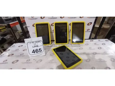 04 TABLETS MARCA CCE. (NO ESTADO) ATENÇÃO! FAZER A VISITAÇÃO ANTES DE ARREMATAR, NÃO SABEMOS SE FUNCIONA, LEILÃO NÃO TEM GARANTIA E NEM DEVOLUÇÃO, SUJEITO A POSSÍVEIS AVARIAS VISÍVEIS/OCULTAS E/OU AUSÊNCIA DE COMPONENTES.