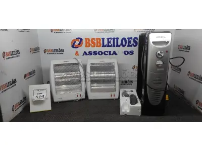 03 AQUECEDORES DE MODELOS DIVERSOS MARCA MONDIAL. (NO ESTADO) ATENÇÃO! FAZER A VISITAÇÃO ANTES DE ARREMATAR, NÃO SABEMOS SE FUNCIONA, LEILÃO NÃO TEM GARANTIA E NEM DEVOLUÇÃO, SUJEITO A POSSÍVEIS AVARIAS VISÍVEIS/OCULTAS E/OU AUSÊNCIA DE COMPONENTES.