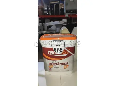 01 BALDE DE TINTA ECONÔMICA 16L NA COR BRANCO NEVE MARCA RENOCRIL. (NO ESTADO) ATENÇÃO! FAZER A VISITAÇÃO ANTES DE ARREMATAR, NÃO SABEMOS SE FUNCIONA, LEILÃO NÃO TEM GARANTIA E NEM DEVOLUÇÃO, SUJEITO A POSSÍVEIS AVARIAS VISÍVEIS/OCULTAS E/OU AUSÊNCIA DE COMPONENTES.