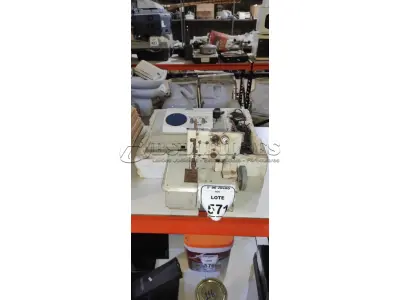 01 MÁQUINA DE COSTURA MARCA BRACOB E 03 APARELHOS LABORATORIAIS DIVERSOS. (NO ESTADO) ATENÇÃO! FAZER A VISITAÇÃO ANTES DE ARREMATAR, NÃO SABEMOS SE FUNCIONA, LEILÃO NÃO TEM GARANTIA E NEM DEVOLUÇÃO, SUJEITO A POSSÍVEIS AVARIAS VISÍVEIS/OCULTAS E/OU AUSÊNCIA DE COMPONENTES.