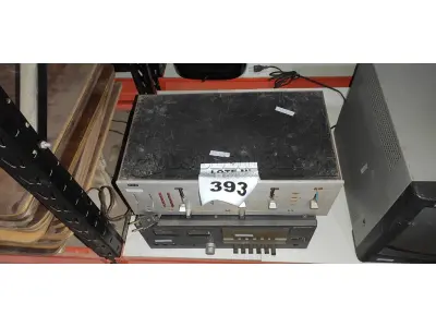   01 STEREO MIXER CCE DX6060 E 01 TAPE DECK GRADIENTE CD 5500 (NO ESTADO) ATENÇÃO! FAZER A VISITAÇÃO ANTES DE ARREMATAR, NÃO SABEMOS SE FUNCIONA, LEILÃO NÃO TEM GARANTIA E NEM DEVOLUÇÃO, SUJEITO A POSSÍVEIS AVARIAS VISÍVEIS/OCULTAS E/OU AUSÊNCIA DE COMPONENTES.